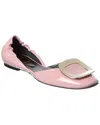 Roger Vivier Chips Patent Ballerina Flat