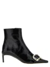 Roger Vivier Woman Ankle Boots Black Size 8 Leather In Black
