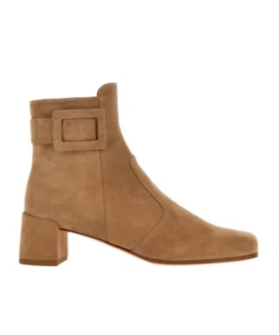 Roger Vivier Chunky Heel Ankle Boots