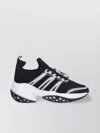 Roger Vivier Chunky Sole Mesh Low Top Sneakers