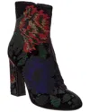 Roger Vivier Chunky Velvet Boot In Black