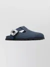 Roger Vivier Slidy Viv Embellished Denim Mules