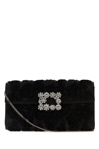 Roger Vivier Clutch In Black
