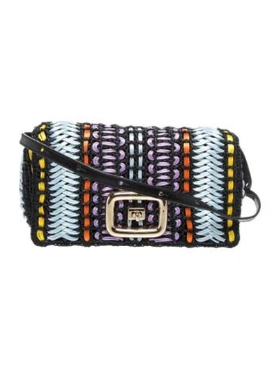 Pre-owned Roger Vivier Clutch In Black