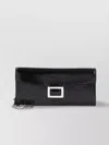 Roger Vivier Clutch Rectangular Shape Chain Attachable
