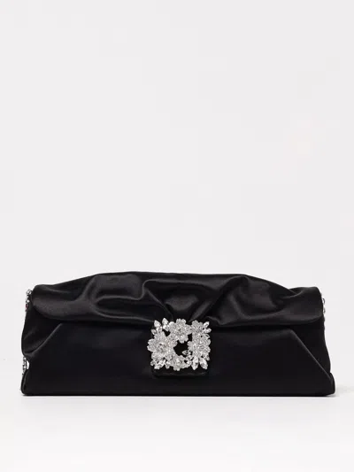 Roger Vivier Clutch  Woman Color Black