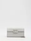 ROGER VIVIER CLUTCH WITH FLOWER STRASS BUCKLE