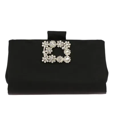 Roger Vivier Shoulder Bag Women In Black