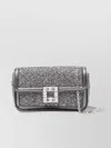 Roger Vivier Crystal Chain Leather Shoulder Bag