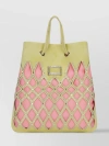 ROGER VIVIER CUT-OUT DETAILING STRUCTURED TOTE BAG