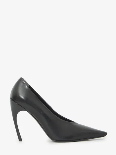 Roger Vivier Choc Pointed Pumps Trompette Heel Nappa In Black