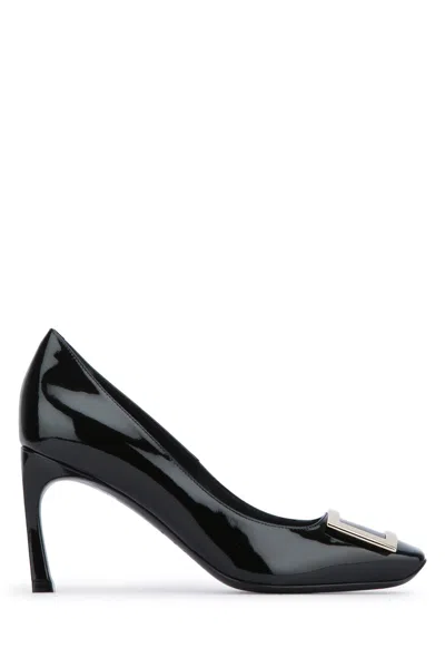 Roger Vivier Dec. Belle Vivier Trompette T.70 In Black