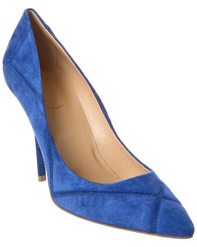 Roger Vivier Decollete Suede Pump