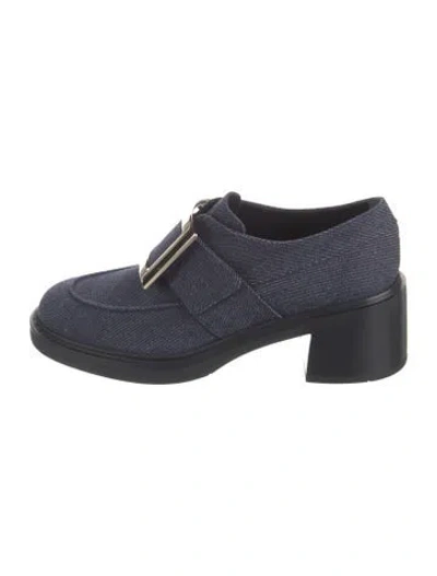 Pre-owned Roger Vivier Denim Pumps In Blue