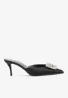 Roger Vivier Efflorescence Mules In Black