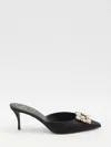 Roger Vivier Efflorescence Mules In Black