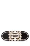 Roger Vivier Elastico Per Capelli In Black