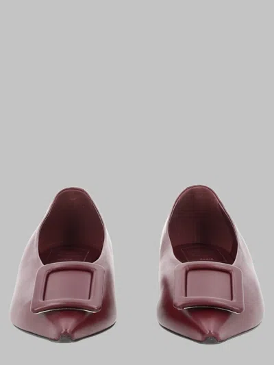 Roger Vivier Elegant Women's Flats In Brown