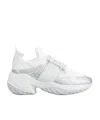 Roger Vivier Viv Run Strass Technical In White