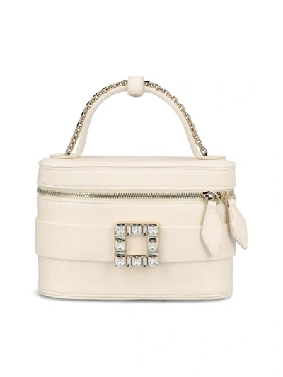 Roger Vivier Handbags In Yellow Cream