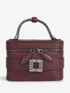 Roger Vivier Vanity Micro Bag Rectangular Shape In Red