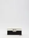 Roger Vivier Envelope Flap Flower Buckle Clutch In Beige