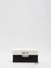 Roger Vivier Envelope Flap Flower Buckle Clutch In Sand