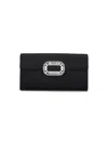 Roger Vivier 'evening Envelope' Pouch In Black