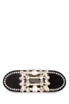 Roger Vivier Elastico Per Capelli In Black