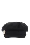 ROGER VIVIER ROGER VIVIER FELT SAILOR HAT WITH BR