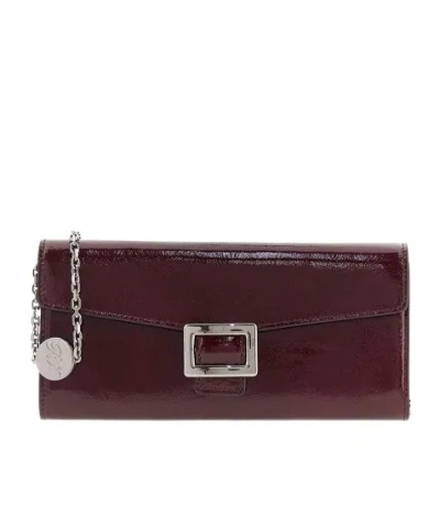 Roger Vivier Flap Shoulder Bag In Gray
