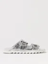Roger Vivier Women Slidy Viv Strass Buckle In White