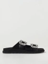 Roger Vivier Slidy Viv Black Slides In Black
