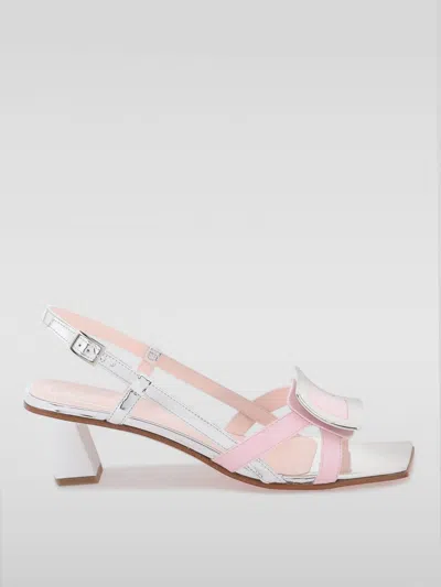 Roger Vivier Flat Sandals  Woman In Pink