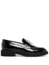 Roger Vivier Viv Rangers Met Buc 25 Loafers In Brown