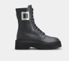 Roger Vivier Women Viv Rangers High Stra Lace-up Boot In Multicolor
