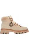 Roger Vivier Beige Brown Suede Boots In Neutral