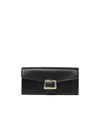 Roger Vivier Flip Wallet In Black