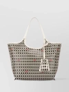 ROGER VIVIER GEOMETRIC PATTERN TOTE WITH TOP HANDLES