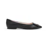 Roger Vivier Woman Ballet Flats Black Size 10 Leather In Black