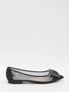 Roger Vivier Gommettine Buckled Mesh Ballet Flats