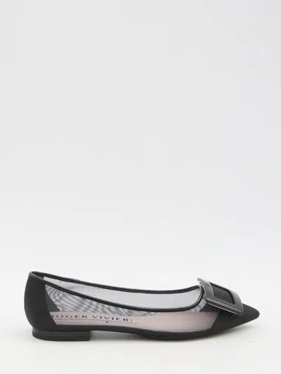 ROGER VIVIER GOMMETTINE BALLERINA FLATS