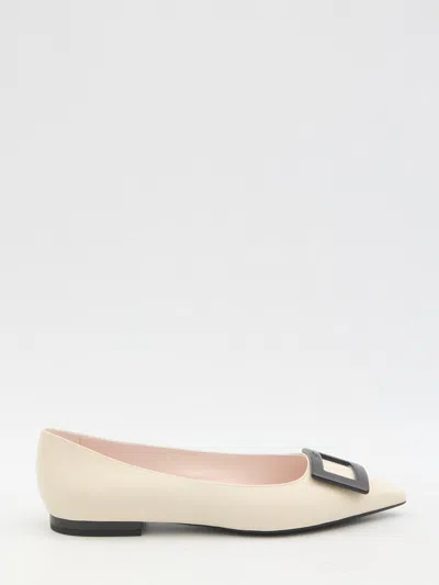 ROGER VIVIER GOMMETTINE BALLERINA FLATS
