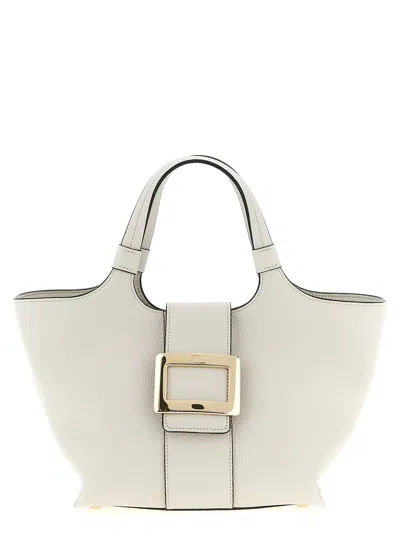 Roger Vivier Tote Bag In White