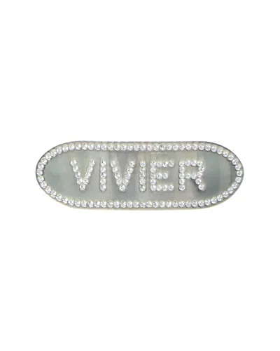 Roger Vivier Hair Clip In Metallic