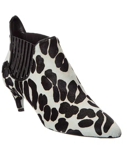 Roger Vivier Haircalf Boot In White