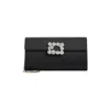 Roger Vivier Envelope Flap Flower Buckle Handbag