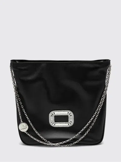 ROGER VIVIER HANDBAG ROGER VIVIER WOMAN COLOR BLACK,H43636002