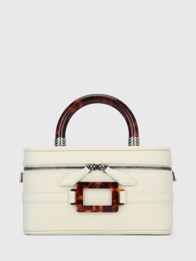 Roger Vivier Handbag Woman Color White In Neutral