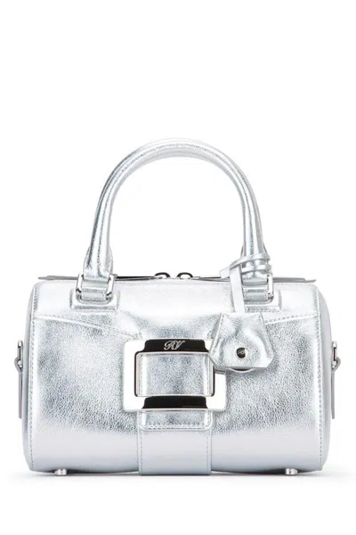 Roger Vivier Handbags. In Silver